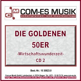 Cover image for Die Goldenen 50er