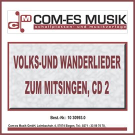 Cover image for Volks- Und Wanderlieder zZm Mitsingen