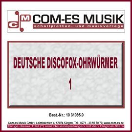 Cover image for Deutsche Discofox-Ohrwürmer
