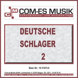 Imagen de portada para Deutsche Schlager 2