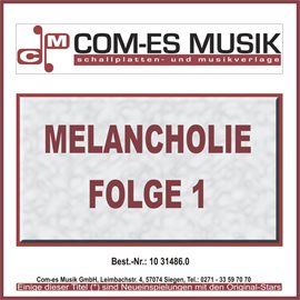 Cover image for Melancholie