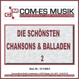 Cover image for Die schönsten Chansons & Balladen