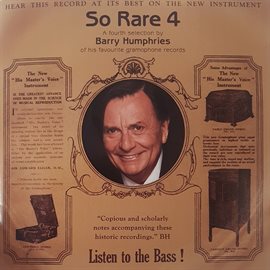 Cover image for Barry Humphries Presents So Rare 4