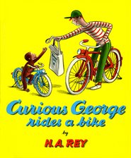 Cover image for Curious George Rides a Bike