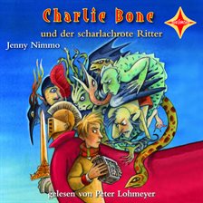 Cover image for Charlie Bone und der scharlachrote Ritter
