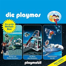 Cover image for Die Playmos - Das Original Playmobil Hörspiel, Die Große Weltall-box