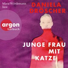 Junge frau mit katze