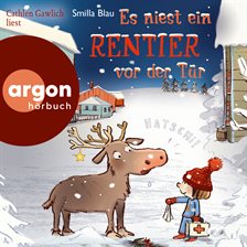 Cover image for Es niest ein Rentier vor der Tür